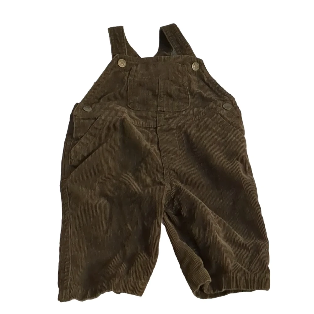 Polo Ralph Lauren corduroy brown overalls size 6M